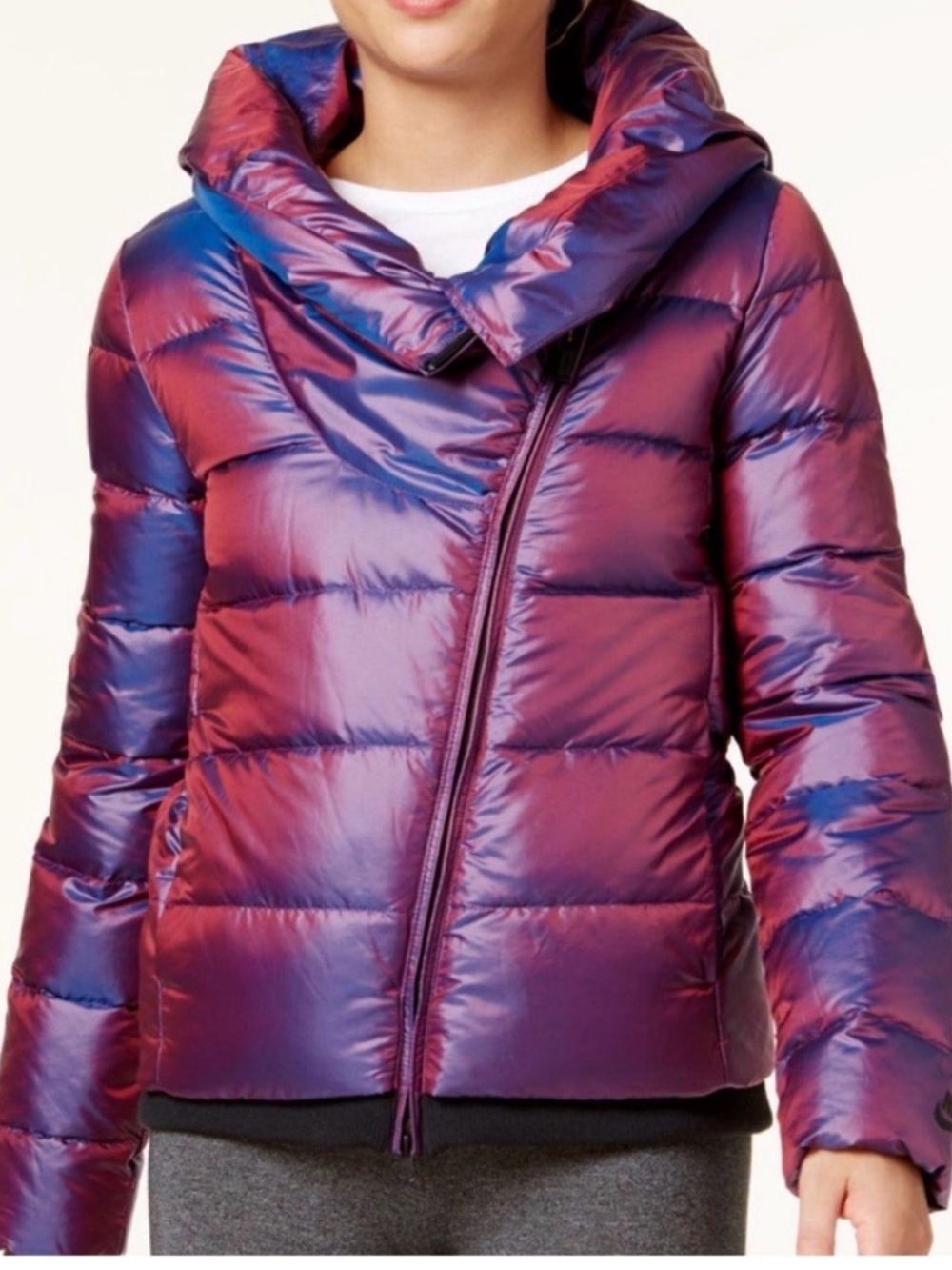 Nike Black Jacket with Red Logo
